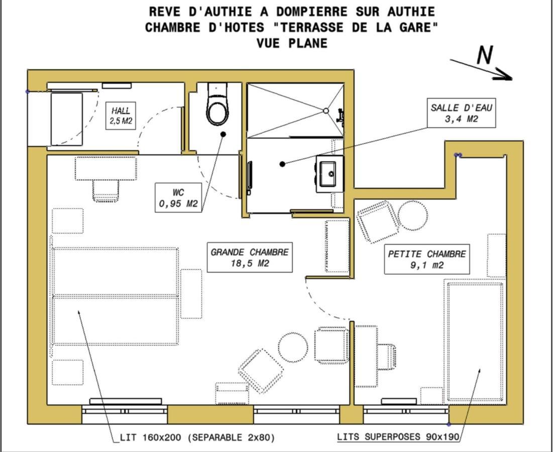 Reve D'Authie Bed and Breakfast Dompierre-sur-Authie Buitenkant foto